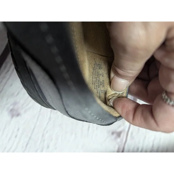 Naturalizer Rowan Casual Slip-On Loafer Flats Shoes Gray Suede Comfort Size 7.5 - Picture 9 of 10